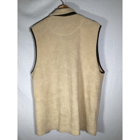 SOUTHERN POINT CO. Bennington Vest Medium Ivory Olive Outerwear Hunting Preppy - Picture 5 of 7